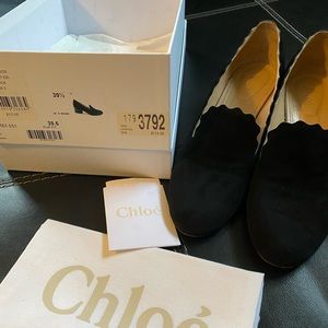 Chloe Scalloped Loafers